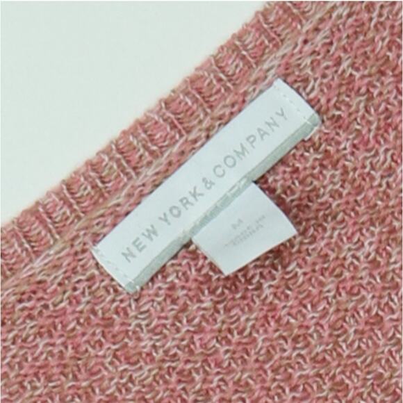 Spring Lightweight Pink Sweater NY&CO - Picture 5 of 6